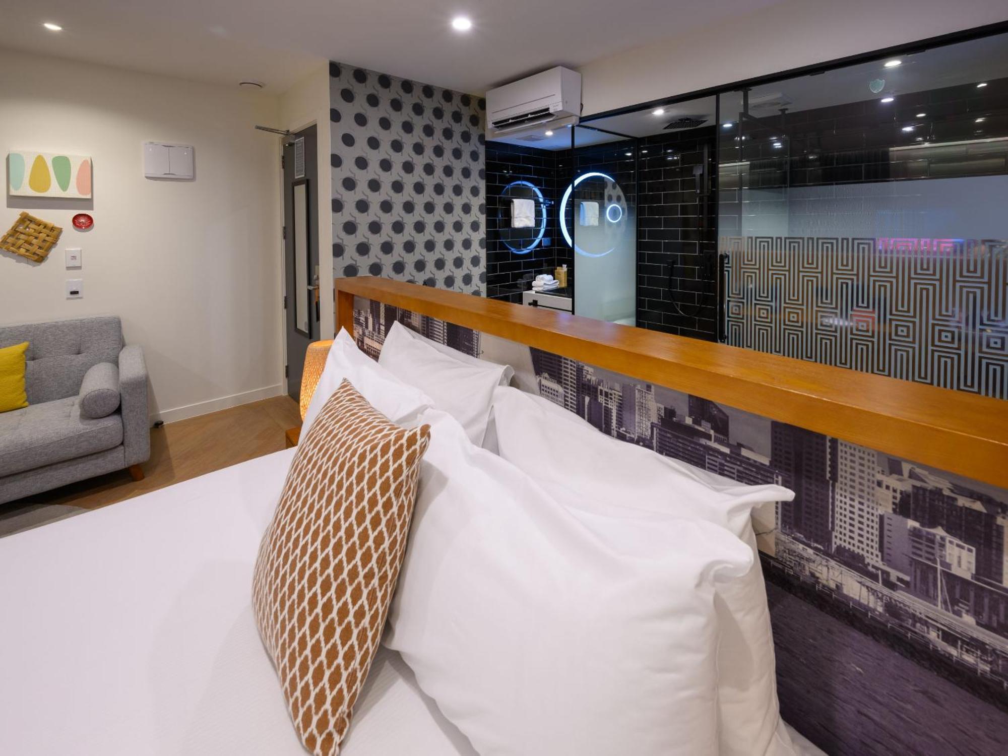 Ohtel Auckland Hotel Buitenkant foto A room at the hotel