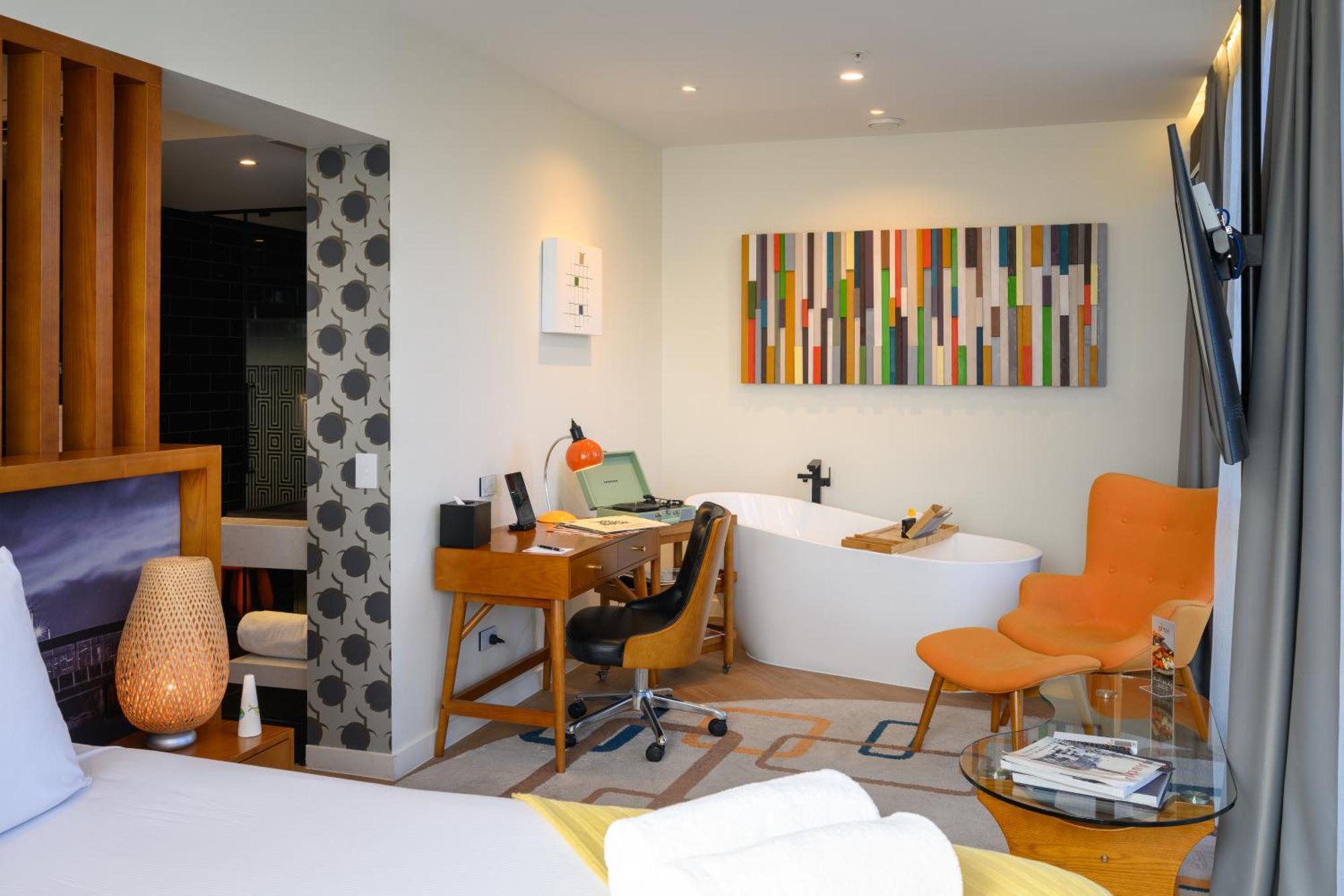 Ohtel Auckland Hotel Buitenkant foto A room at the hotel