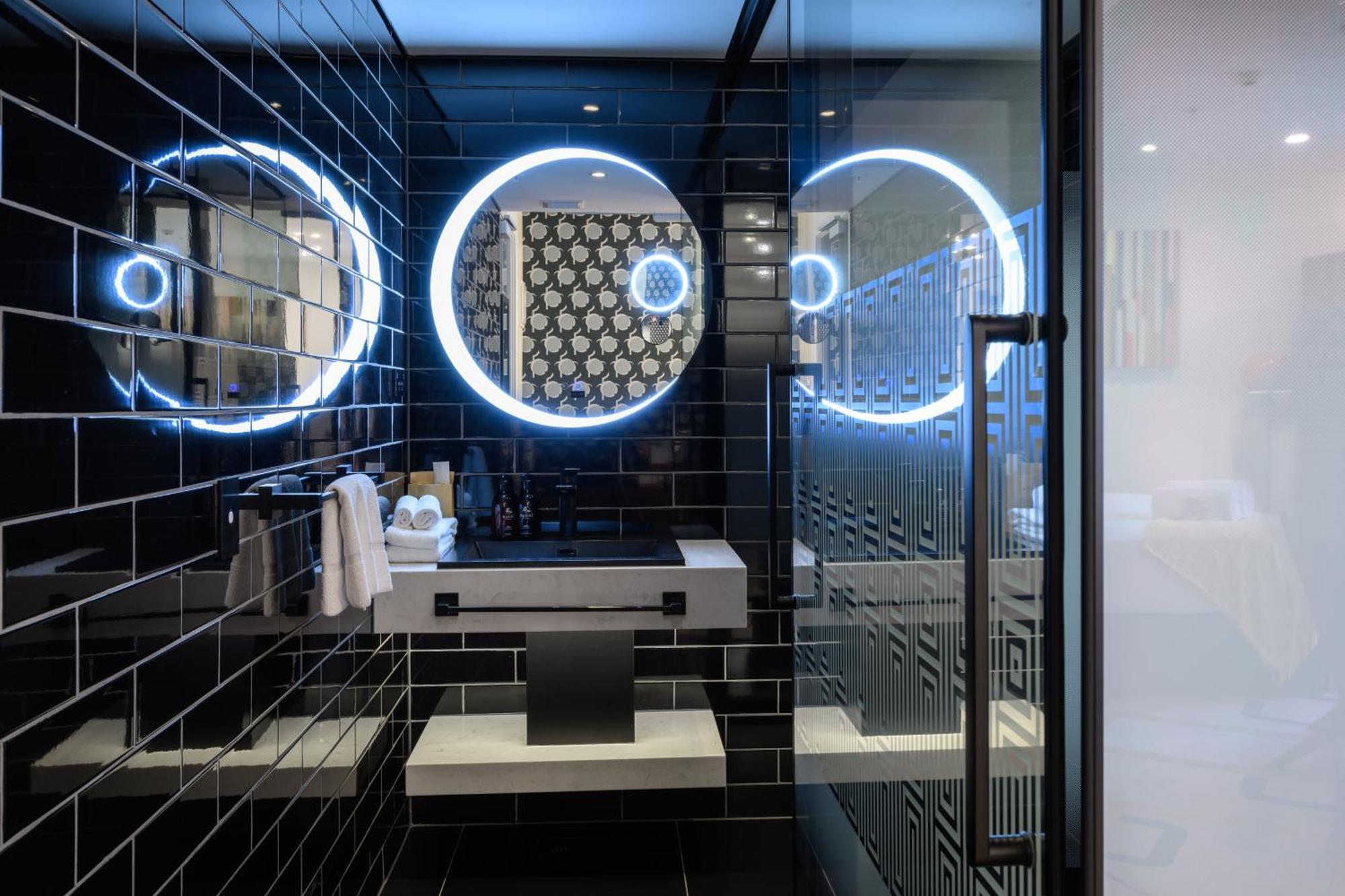 Ohtel Auckland Hotel Kamer foto Bathroom