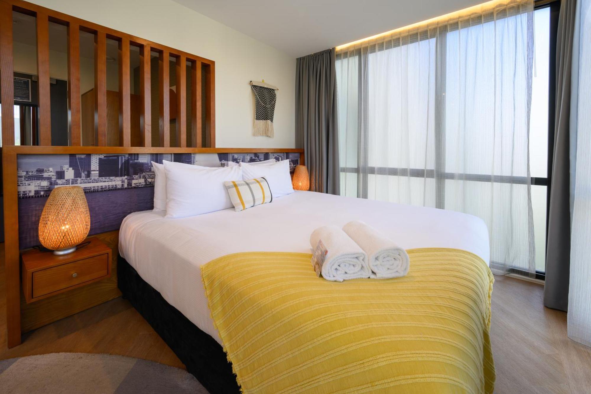Ohtel Auckland Hotel Buitenkant foto A bedroom at the hotel
