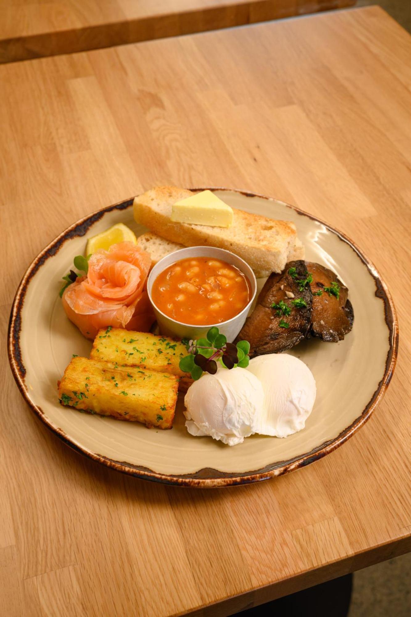 Ohtel Auckland Hotel Buitenkant foto A vegetarian breakfast